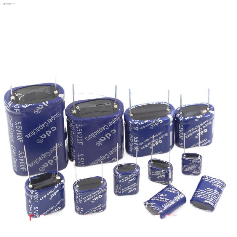 Farad Capacitor 5.5V 0.22F/1/2/3.5/4/5/7.5/10/15F Combined Double Layer ...