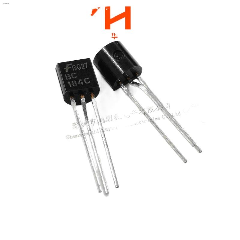 New original imported BC184C 0.5A 30V TO-92 NPN power transistor in ...