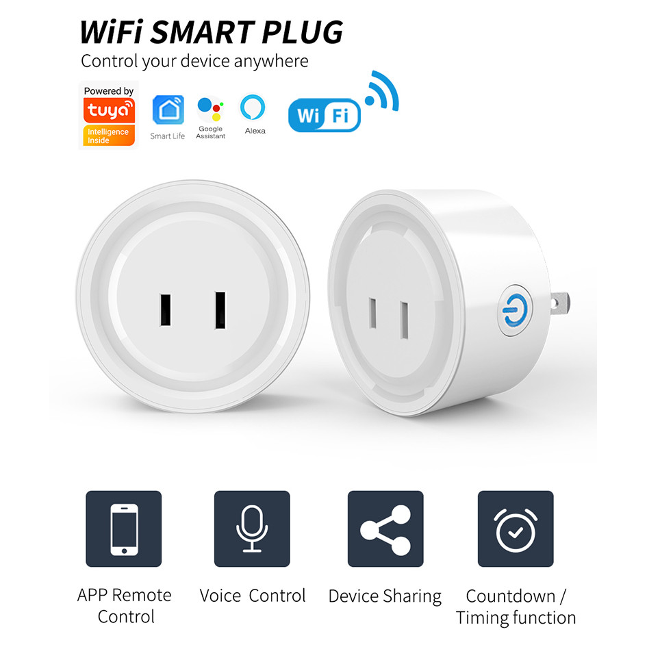 Support Alexa Google Home Smart Life Wifi Plug Tuya Wifi Tuya Smart Plug Smart Home Timing Smart Socket Daily Gauge Voice Control Jp Outlet Remote Control 10a COD — view 8