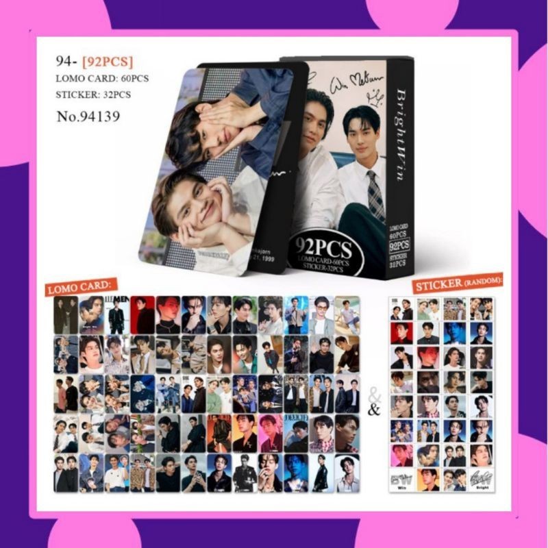 BrightWin F4 LOMO CARD他 30Pcs/Box Bright win F4 Thailand Lomo Card Photocard