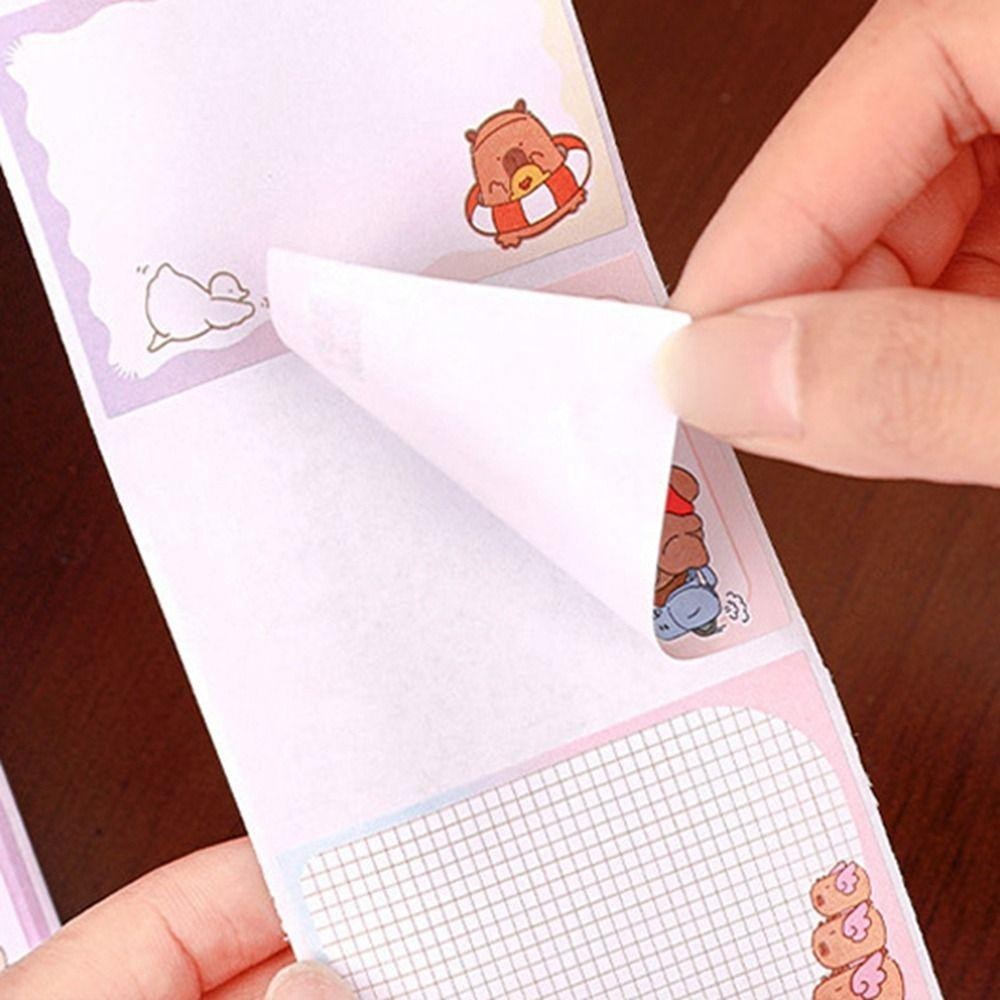 TOP Sticker Note Pad, Paper Pull-out Design Memo Pad, Full Adhesive DIY ...