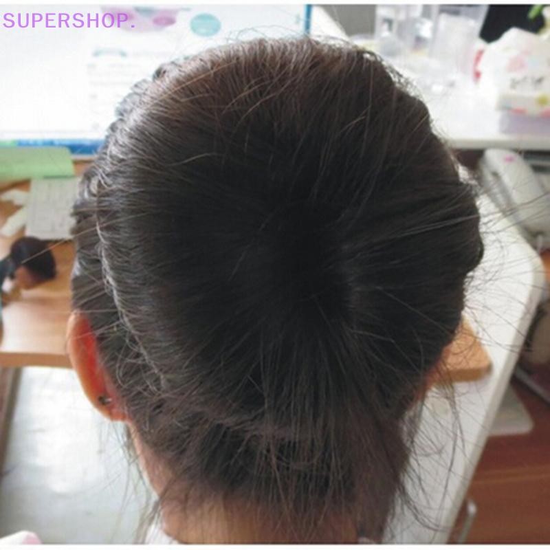 SUPERSHOP 1pcs Sponge Hair Styling Donut Bun Maker Magic Former Ring Shaper Styler Tool HOT