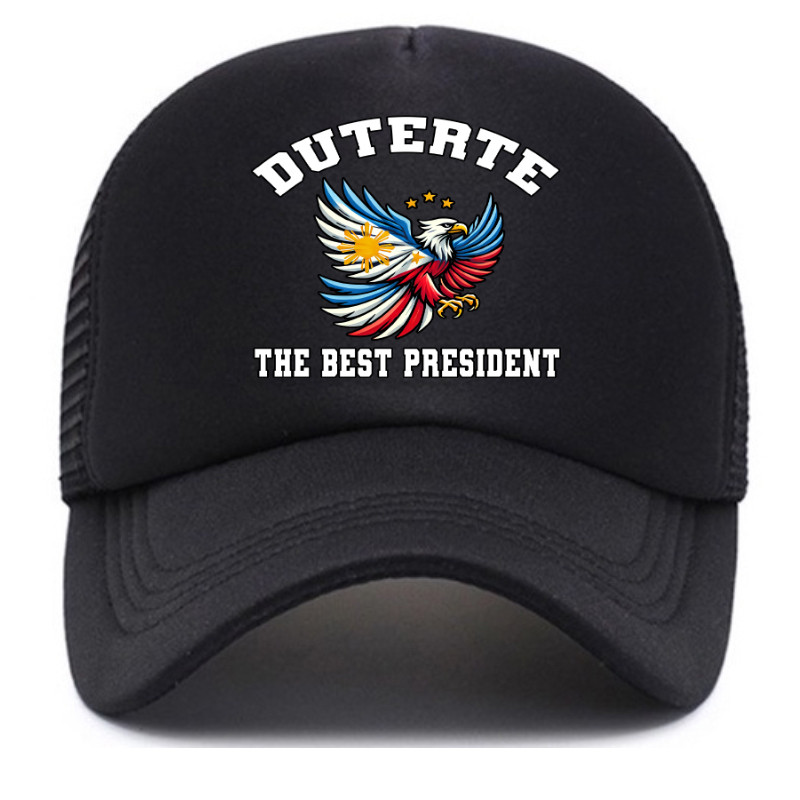 i am not a filipino for nothing baseball cap net cap adjustable back maisug cap PRRD Cap — view 3