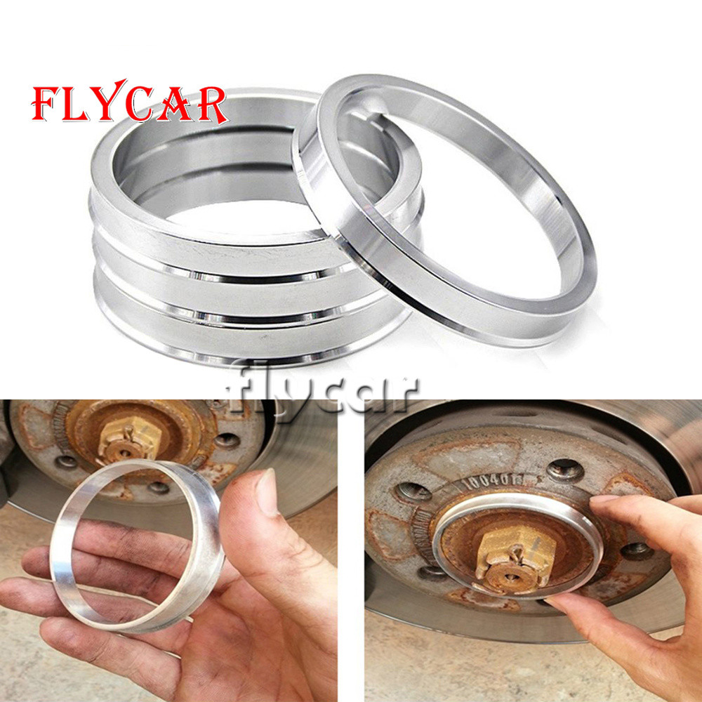 WHEEL CONNECT Hub Centrc Rngs 71.5 To 67.10 Mm Set Of Alumnum Alloy