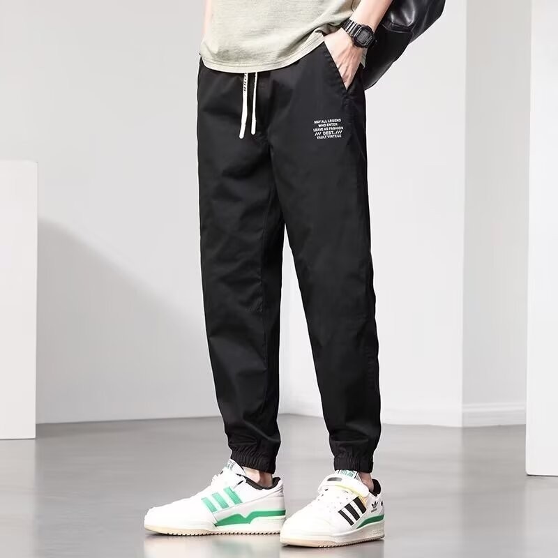 New Unisex Thin Joggers Cargo Pants Ice Silk Loose Casual Sports Pants for Men and Women - Image 6