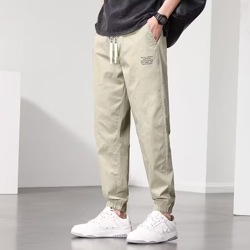New Unisex Thin Joggers Cargo Pants Ice Silk Loose Casual Sports Pants for Men and Women - Image 8