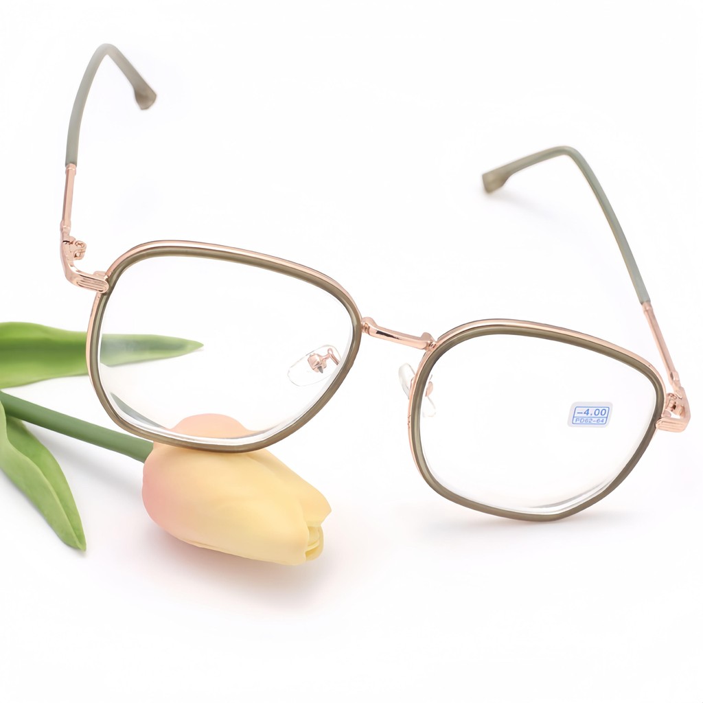 New Women's Big Frame Glasses Naked Face Glasses - Image 5