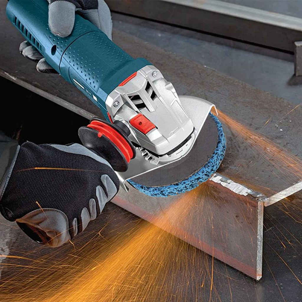 Ilisland5Pcs 115mm Coral Disc Poly Strip Disc Grinder Strip Disc Abrasive Wheel Paint Rust Removal Clean For Angle Grinder - Image 2