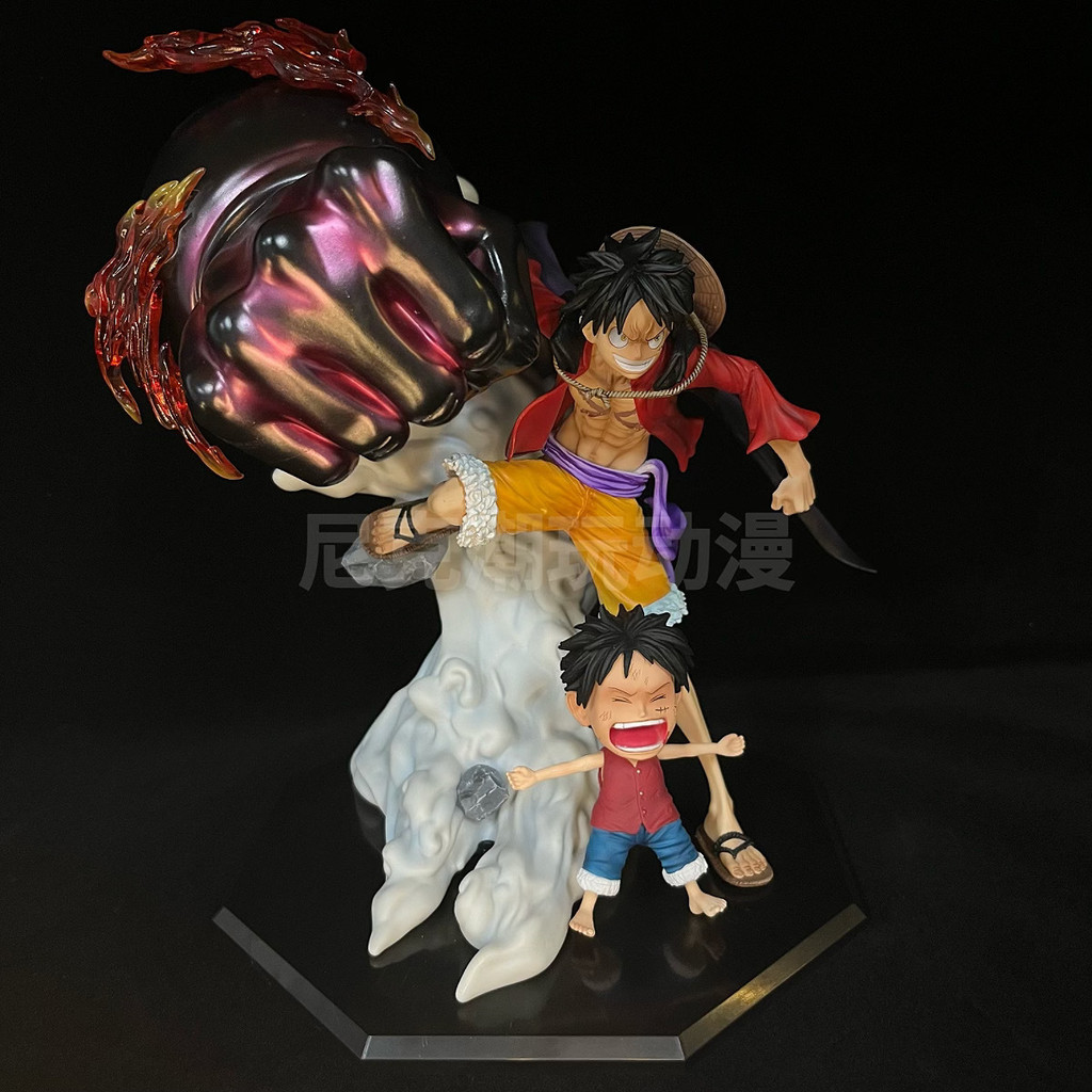 [] One Piece Third Gear Onishima Luffy Big Fist 26cm Figure Model Small ...