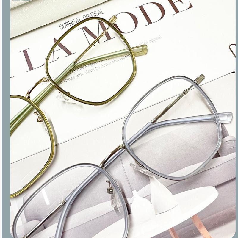New Women's Big Frame Glasses Naked Face Glasses
