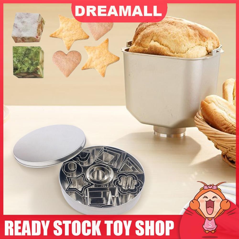 24/30Pcs Cookie Cutter Stainless Steel DIY Fondant Cake Mold Biscuit DIY Mold AU [Dreamall8.ph]
