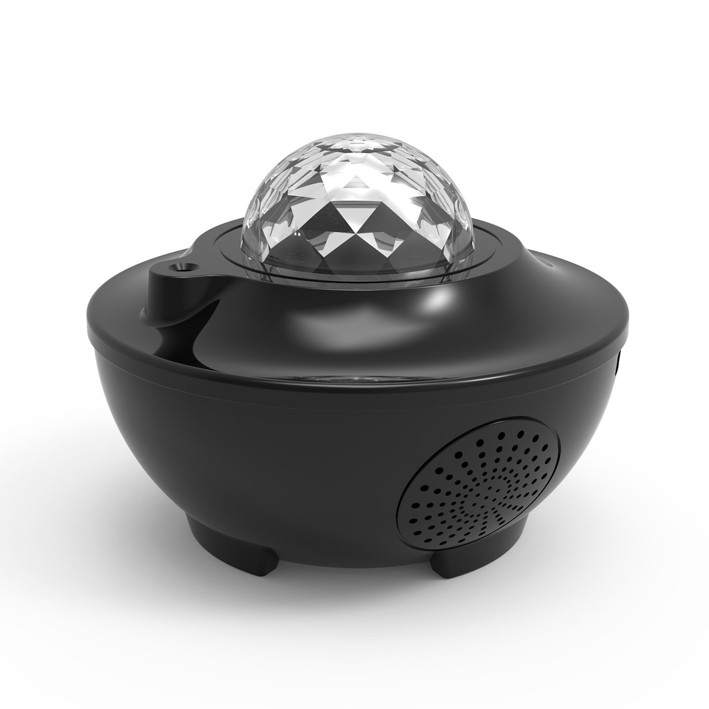 Amazon Hot Music Starry Sky Projection Lamp Starry Laser Water Pattern Bluetooth Speaker Mini Full Color Star Light