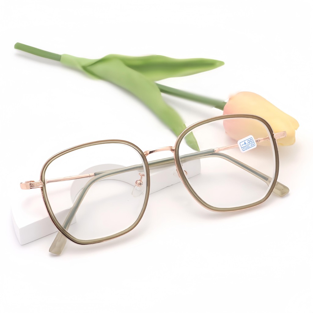 New Women's Big Frame Glasses Naked Face Glasses - Image 4