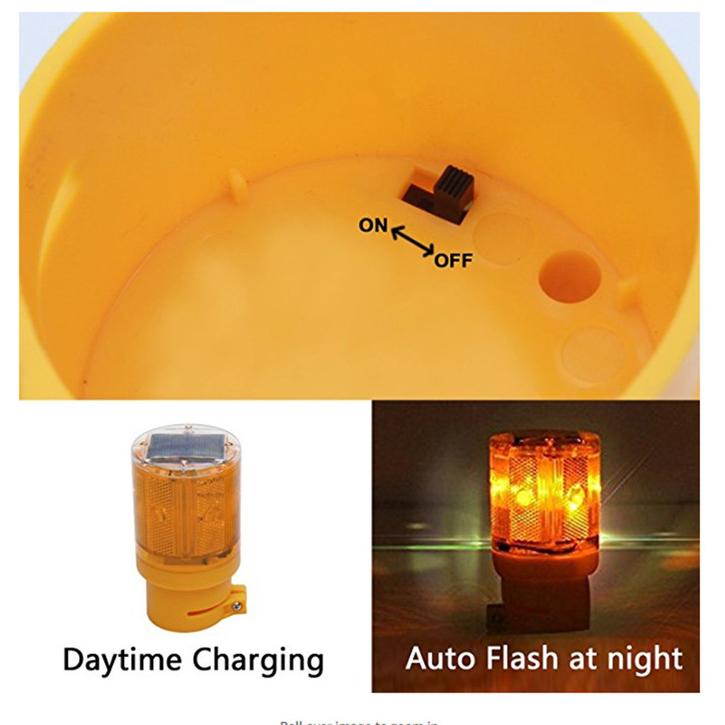 Solar Engineering Light With Switch Solar Power Automatic Flashing ...