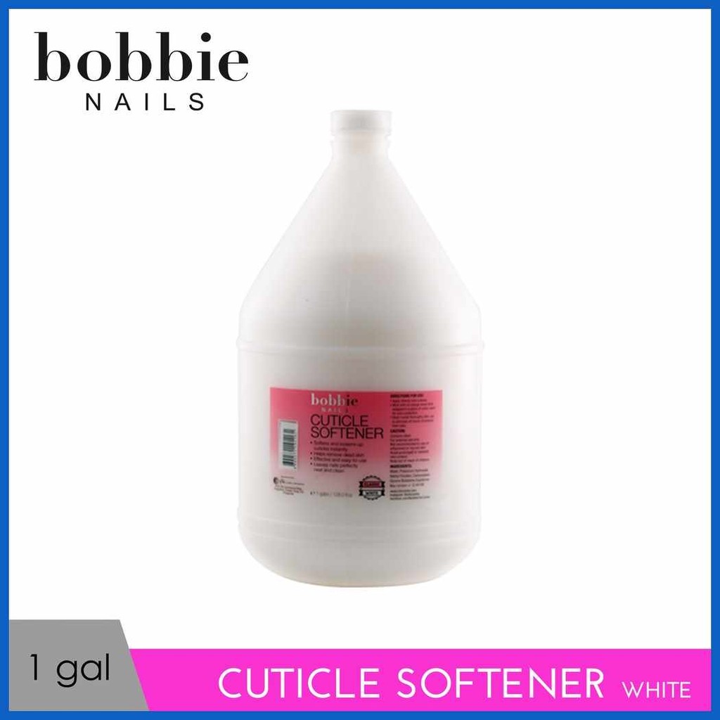 Bobbie.jMNails&Ne}Cuticle$vc^Softener/XR^White/ou^1Gal