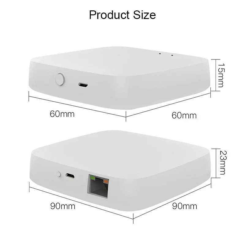 ZigBee Smart Gateway Hub Smart Home Bridging Smart Life APP Wireless Wired Smart Home Gateway Wi Z6C — view 5