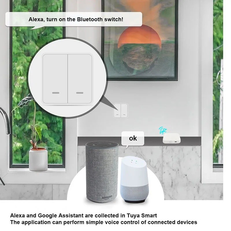 ZigBee Smart Gateway Hub Smart Home Bridging Smart Life APP Wireless Wired Smart Home Gateway Wi Z6C — view 3