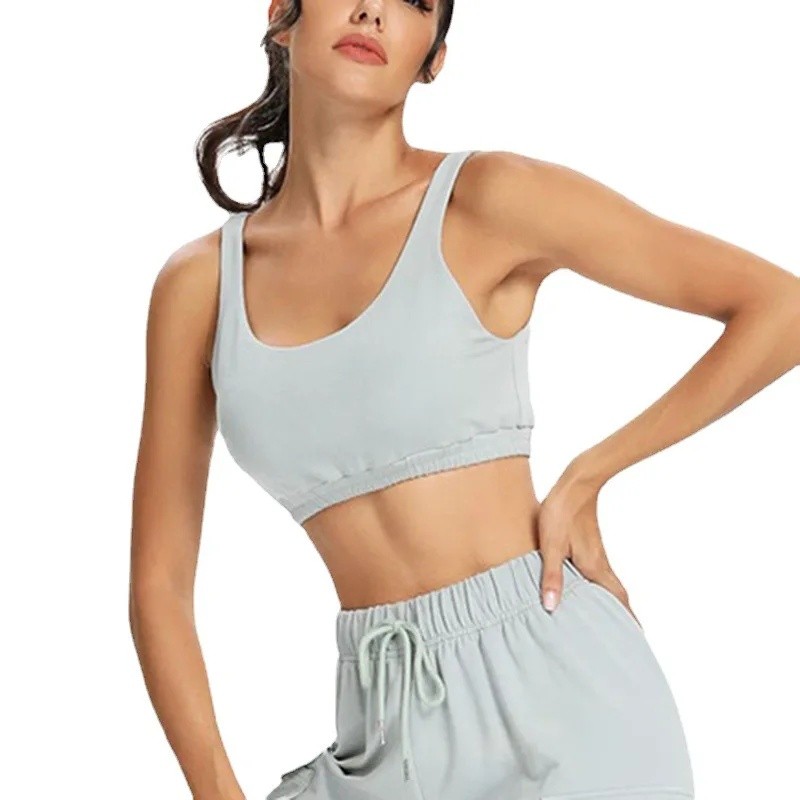 WESTSHAN Top Quality EU US Size New Solid Color Sports U Shape Collar Shoulder Strap High-Streng TNE - Image 5