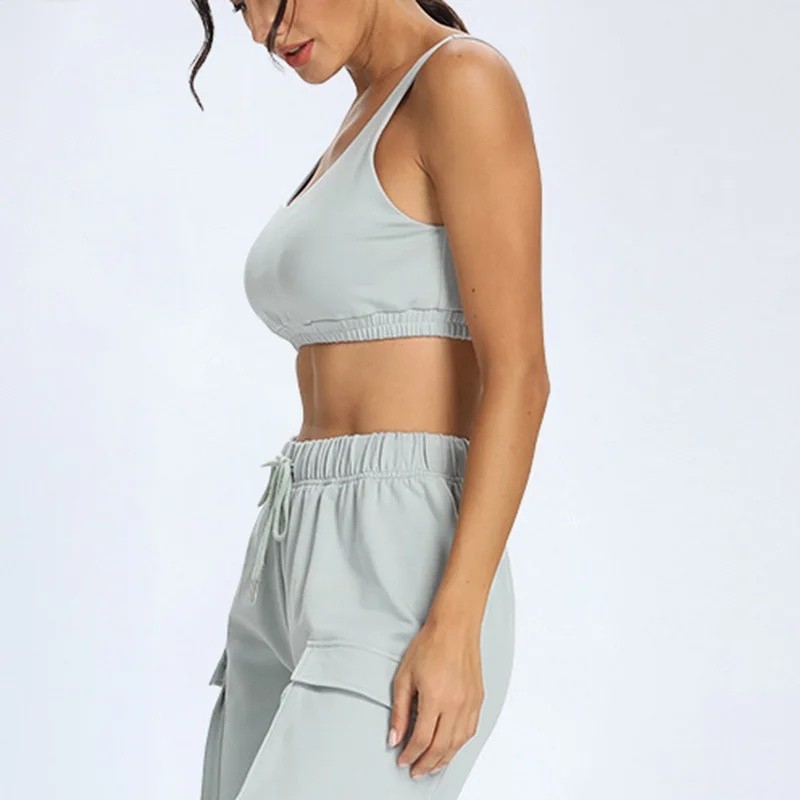 WESTSHAN Top Quality EU US Size New Solid Color Sports U Shape Collar Shoulder Strap High-Streng TNE - Image 4