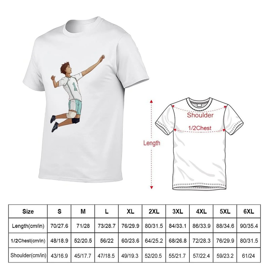 Oikawa Tooru Jump Serve T-Shirt cotton t shirt pack printed t shirts for man T-Shirt 4DB - Image 5