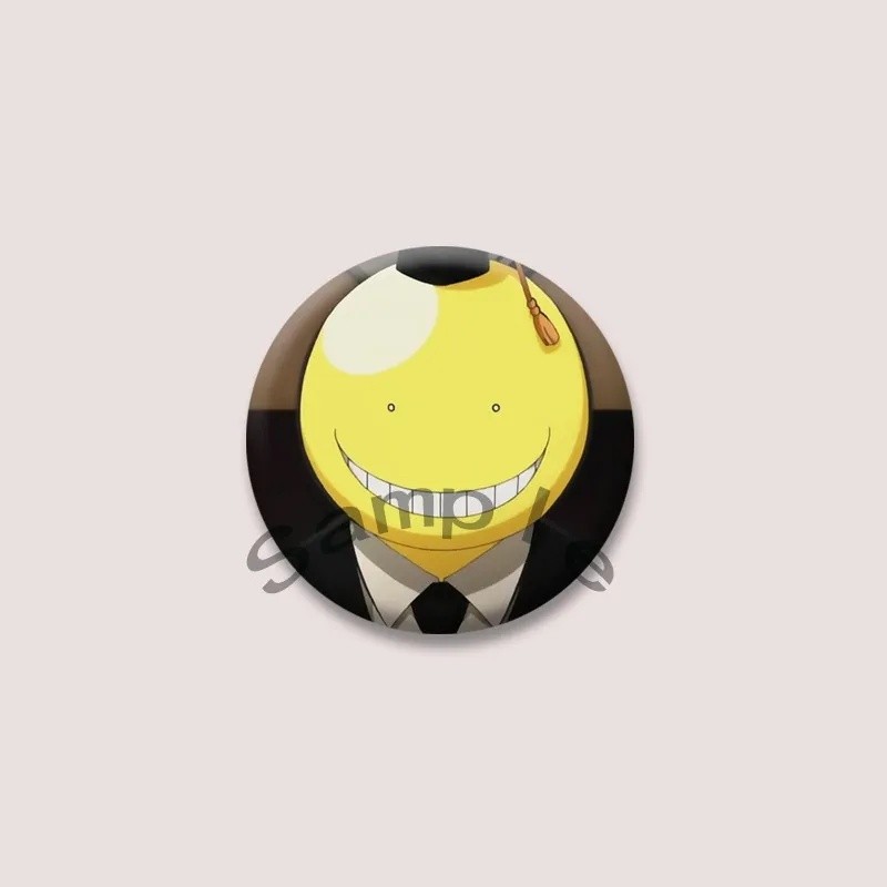 Assassination Classroom Anime Badge Cartoon Koro Sensei Nagisa Shiota Lapel Pins Fashion Brooche LU6 - Image 2