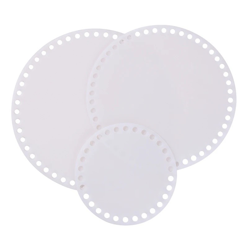 Round Shape Clear Acrylic Mold Base For Mesh Bag Results-size Option Sewing Accessories Transpar IYV
