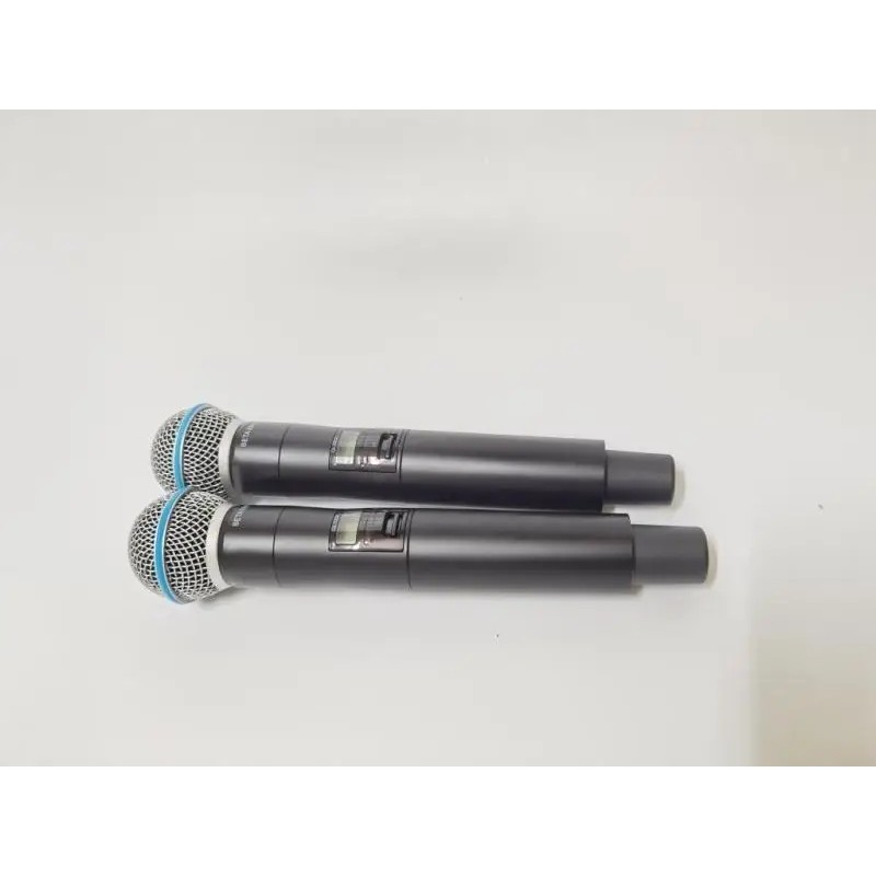 QLXD4 two Beta58A Professional Performance Microphone for Singing Live Streaming in KTV W GDE - Image 2