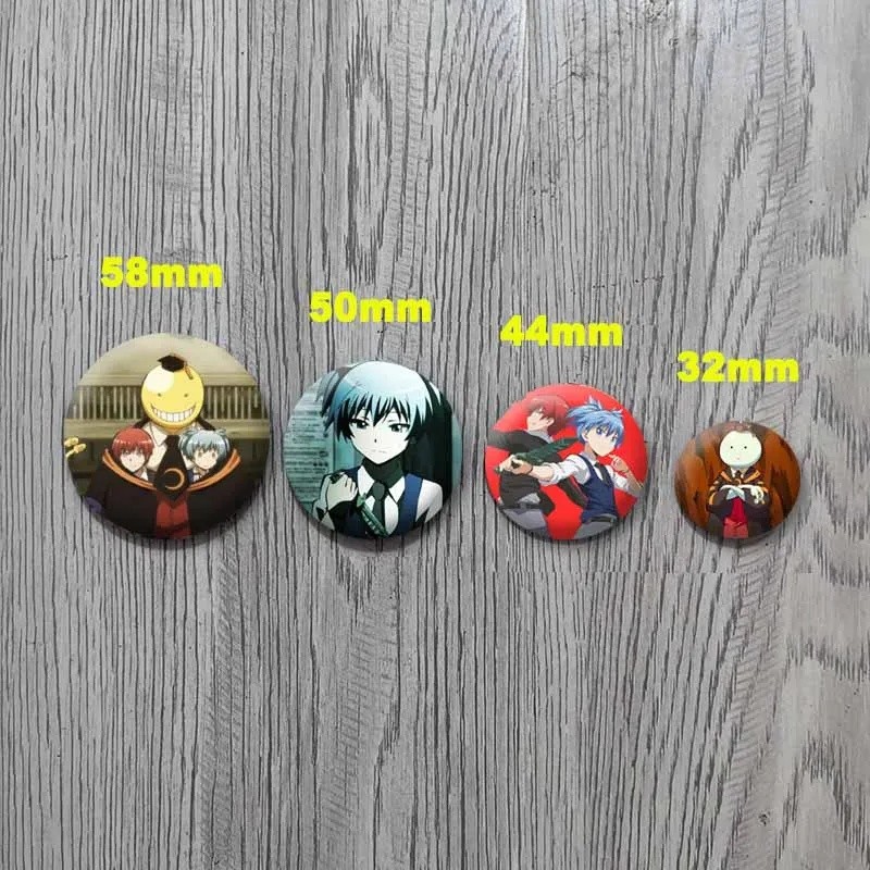 Assassination Classroom Anime Badge Cartoon Koro Sensei Nagisa Shiota Lapel Pins Fashion Brooche LU6 - Image 3