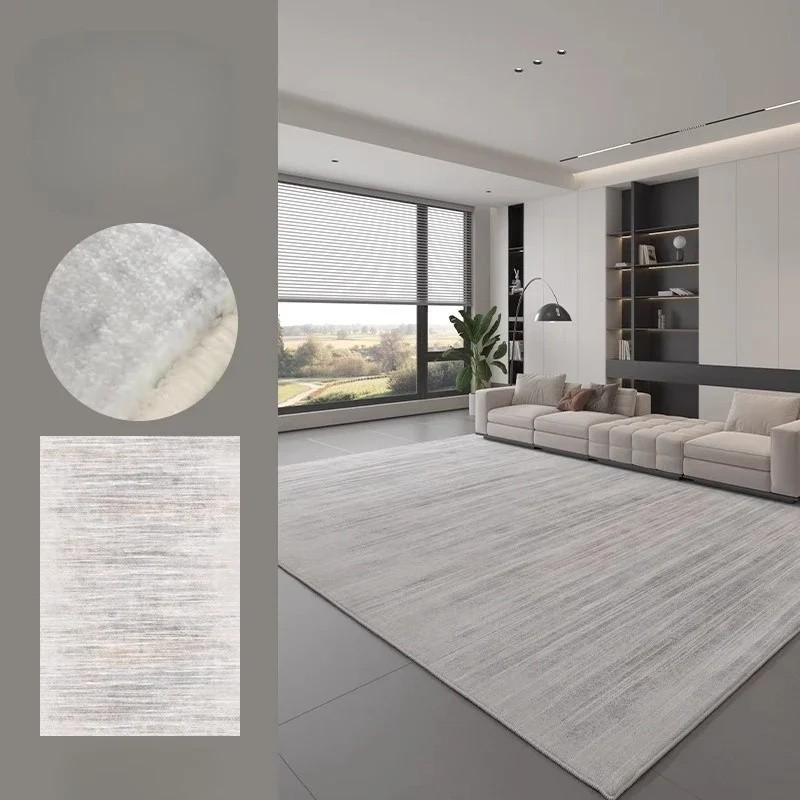 Light Luxury Bedroom Decor Washable Carpet Modern Style Carpets for Living Room Fluffy Soft Stud 2LC - Image 5