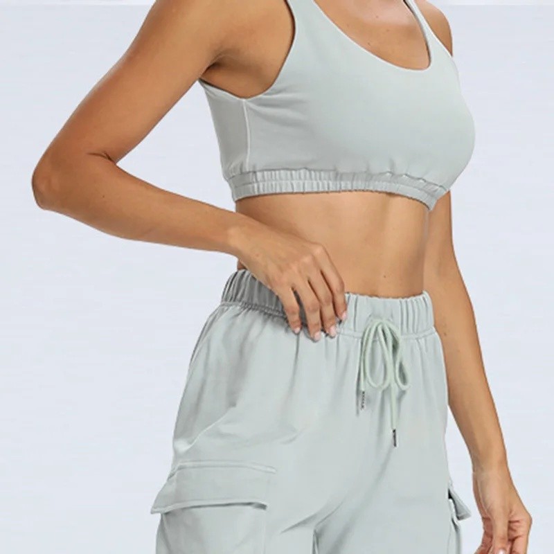 WESTSHAN Top Quality EU US Size New Solid Color Sports U Shape Collar Shoulder Strap High-Streng TNE - Image 2