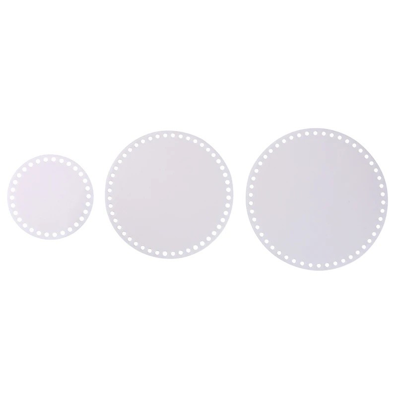 Round Shape Clear Acrylic Mold Base For Mesh Bag Results-size Option Sewing Accessories Transpar IYV - Image 4