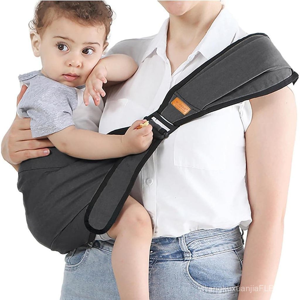Suitable for Infant Baby Carrier, Baby Carrier, Toddler Hip Swing Carrier, Baby Side Carrier, Adjustable Baby Carrier, Suitable for Newborns and Toddlers, Weight 10-50 Pounds (Blac
