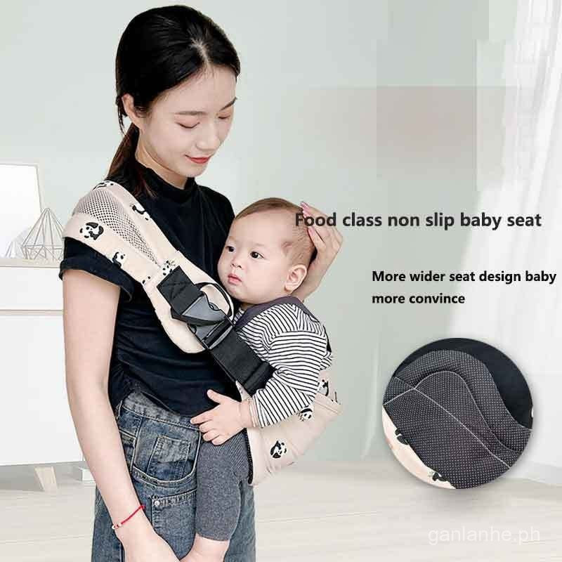 carrier baby newborn kids sling baby carrier with wider baby seat 2 buckles adjustable Baby Carrier Soft wrap Sling for Newborns Baby Carrier Toddler baby Sling Wrap Suspenders JCU — view 8