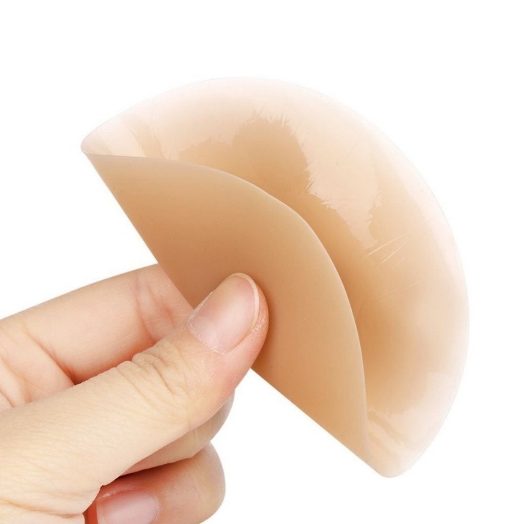 ZXYOUPING Women Silicone Nipple Stick Invisible Waterproof Self-adhesive Bra - Image 3