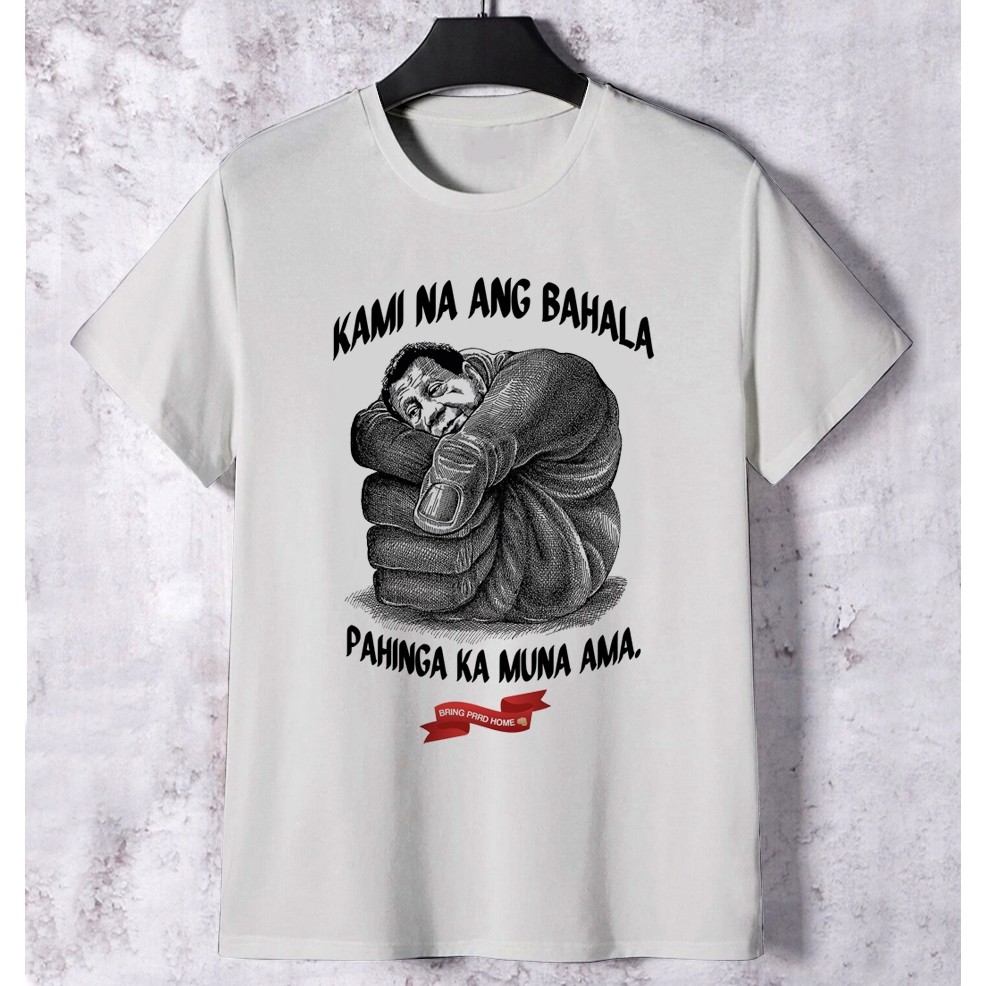Customizable PRRD Tatay Digong D30 White Printed Tees Graphic Print Unisex Men and Women Tshirt  COD - Image 3
