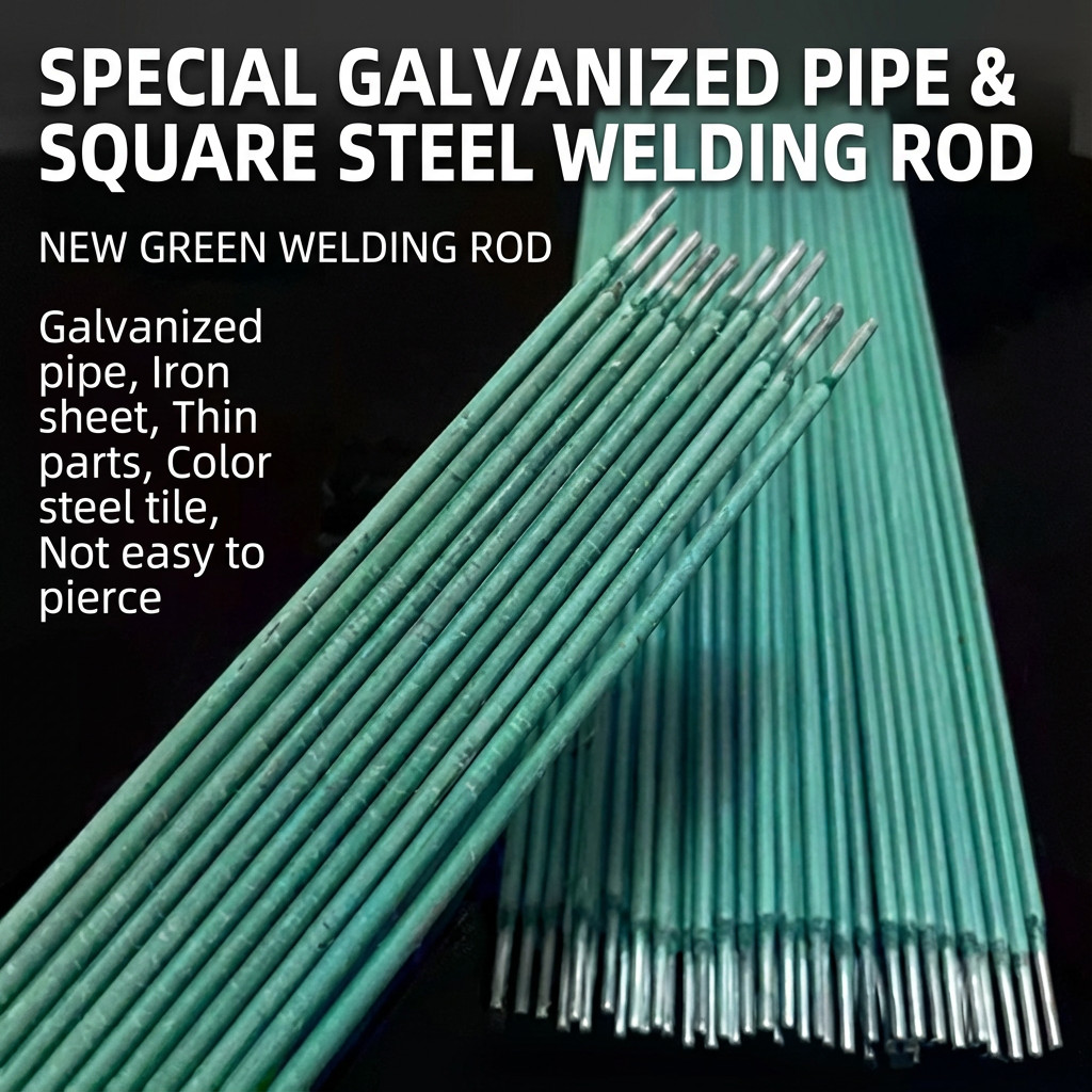 E6013 J422 Green Thin Welding Rod 2.0mm Electrodes AC DC for Galvanized Pipe Iron Angle Welding Rod — view 3