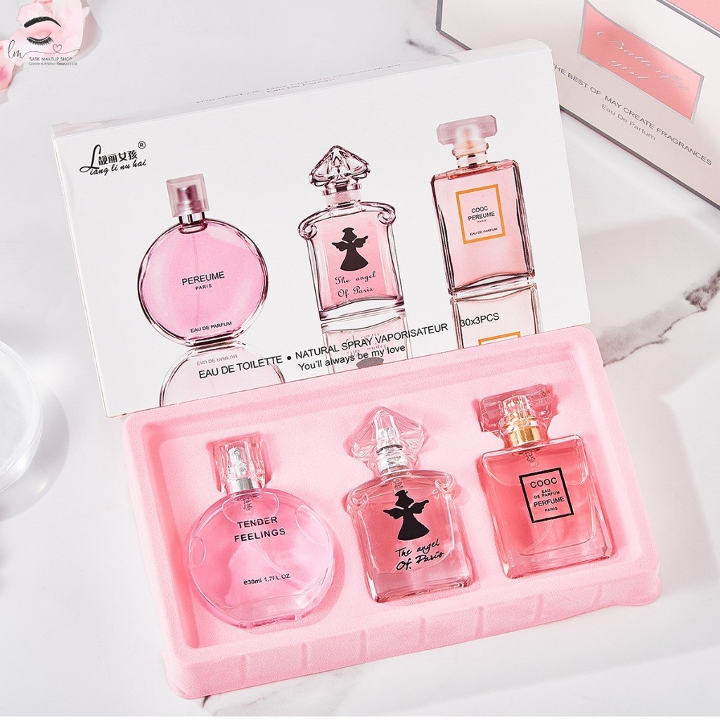 3 in 1 Perfumes for Women Long Lasting Perfume Set Bath and Body Work Mist Victoria Secret Perfume