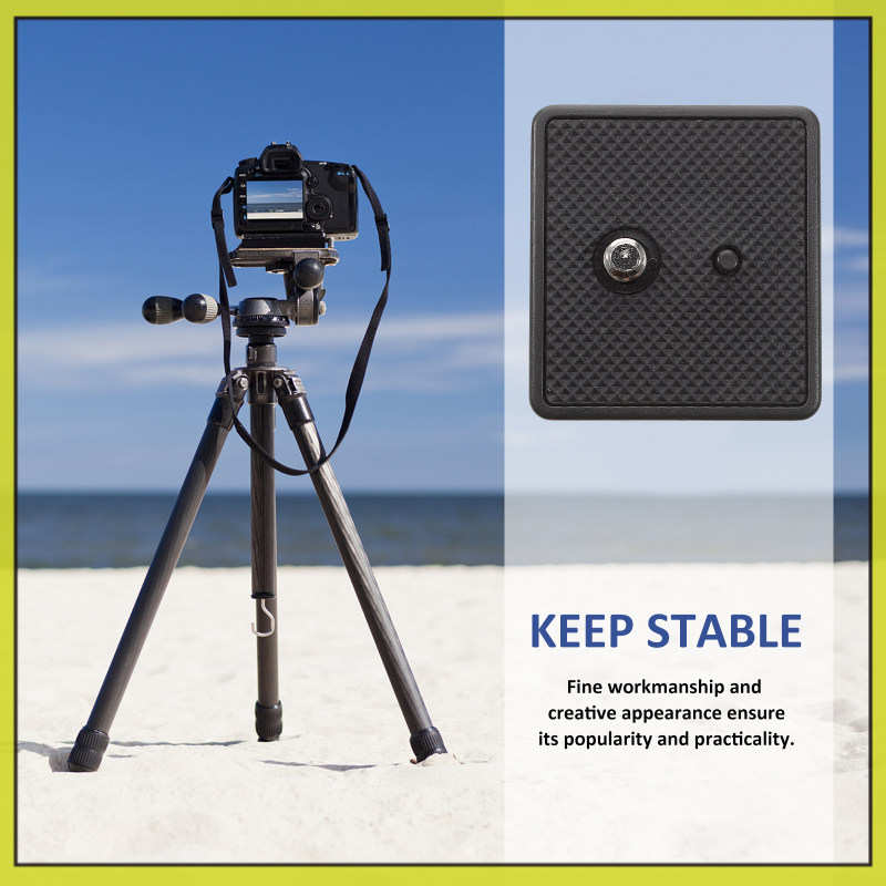 Tripod Quick Release Camera Mount Plate Plates 2 Pcs - Image 3