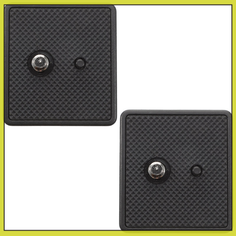 Tripod Quick Release Camera Mount Plate Plates 2 Pcs