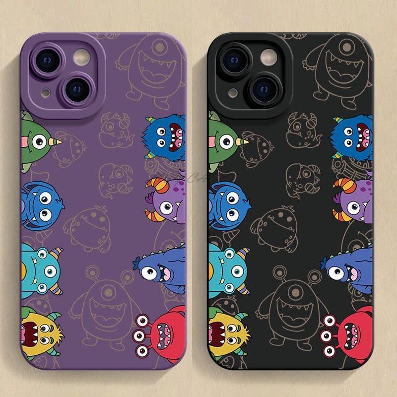for Realme 15 16 14 13 12 11 15T 16T 2 3 5 Pro 5s 6 5i 8i 9i 7 8 9 10 12 12+ Pro+ 11x 12x 14X C3 C2 C1 X XT X2 Pro Monsters Mike Sully Phone Case Soft TPU Protective Cover