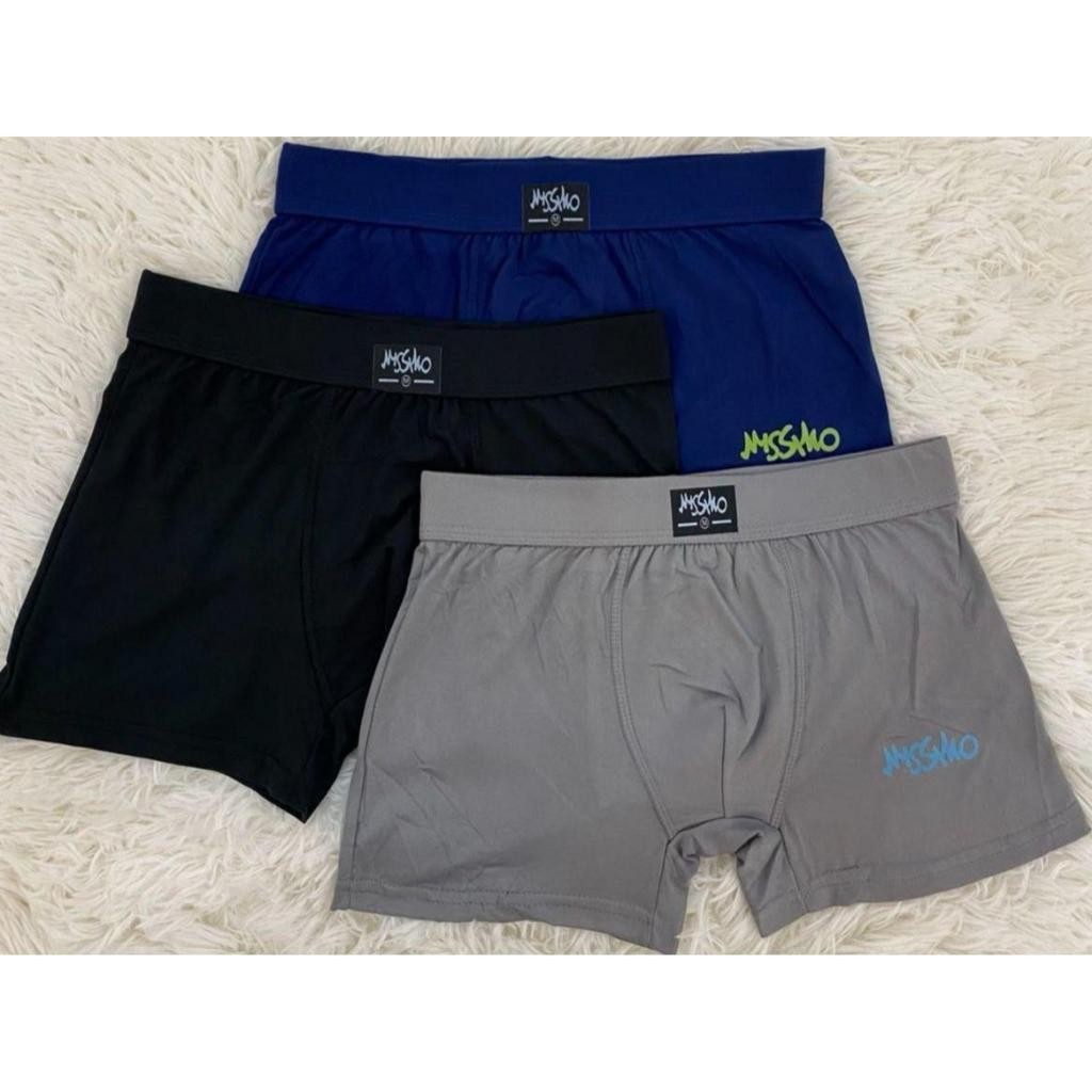 6PCS RANDOM CA BOXER BRIEF HIGH QUALITY PLAIN COTTON | BREATHABLE MENSWEAR COMFORTABLE UNDERWEAR - Image 4