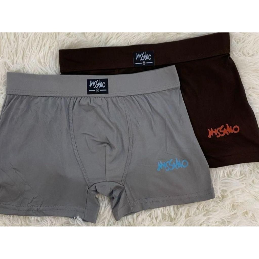 6PCS RANDOM CA BOXER BRIEF HIGH QUALITY PLAIN COTTON | BREATHABLE MENSWEAR COMFORTABLE UNDERWEAR - Image 6