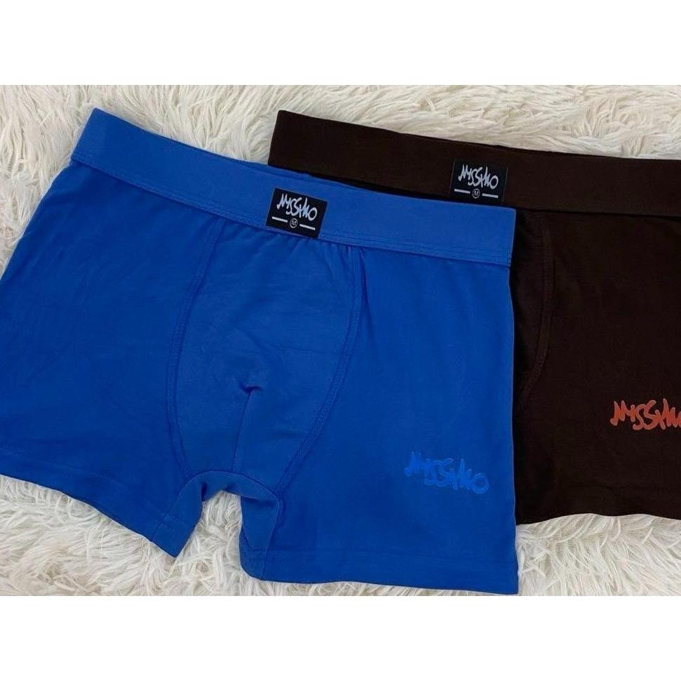 6PCS RANDOM CA BOXER BRIEF HIGH QUALITY PLAIN COTTON | BREATHABLE MENSWEAR COMFORTABLE UNDERWEAR - Image 5