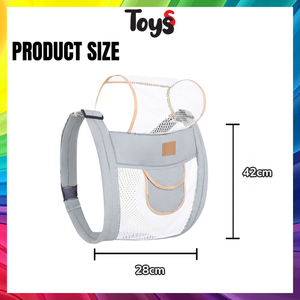 Toyss Ergonomic Baby Carrier Dukung Pendukung Baby Baby Carrier Toddler Carrier Gendong Baby Baba Sling Baby Carrier — view 6