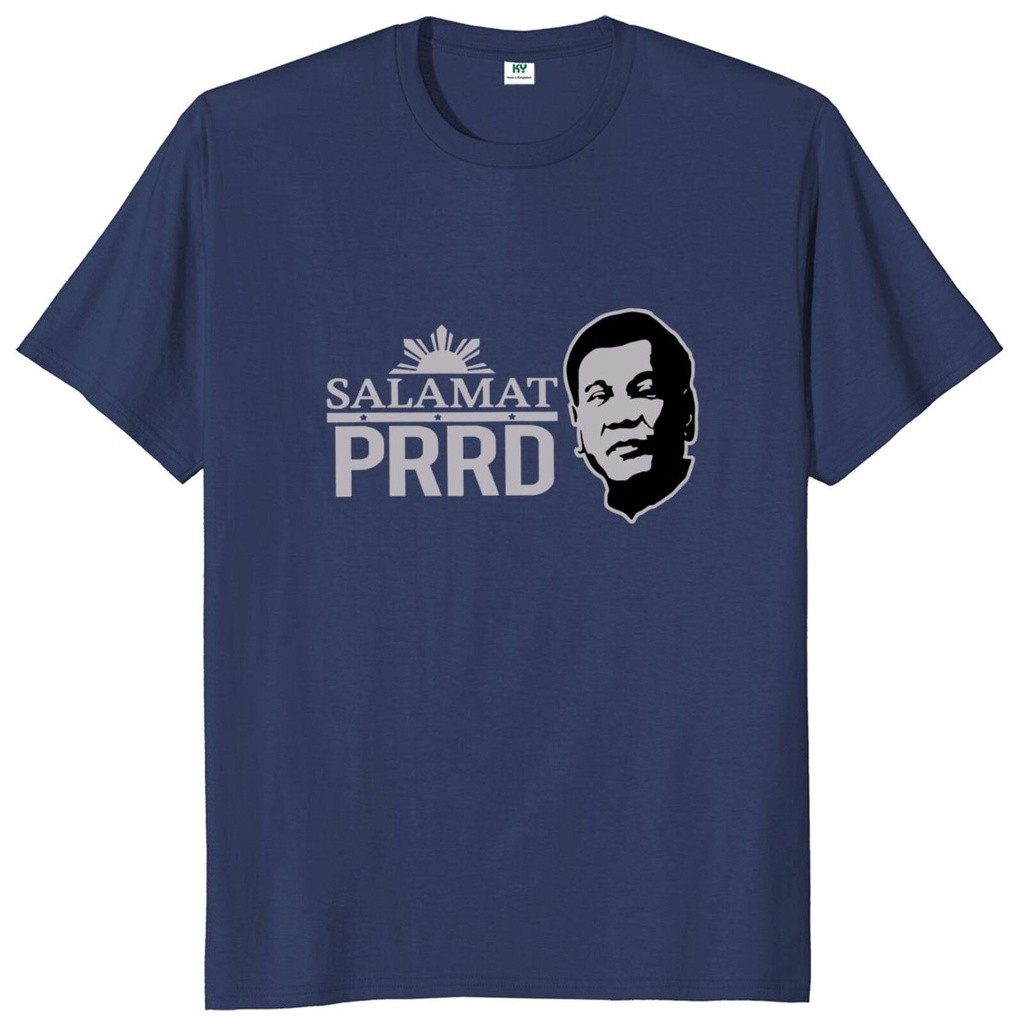 Salamat PRRD T Shirt Rodrigo Duterte President Fans Tshirts Tribute Philippine President Classic Uni — view 4