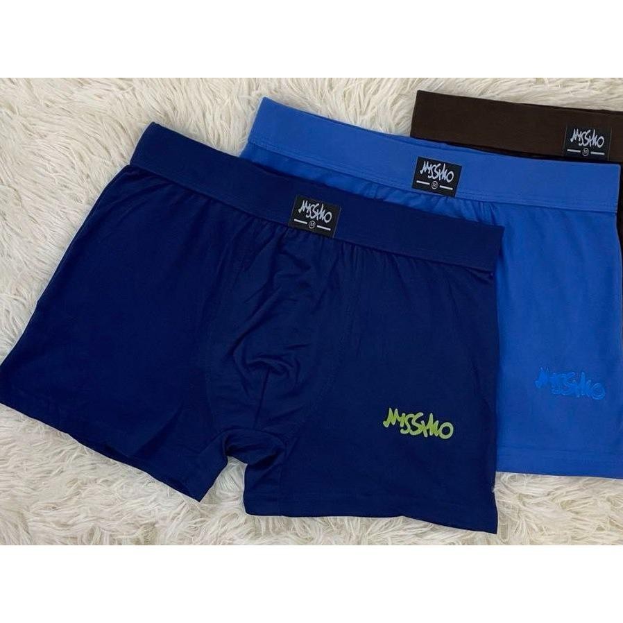 6PCS RANDOM CA BOXER BRIEF HIGH QUALITY PLAIN COTTON | BREATHABLE MENSWEAR COMFORTABLE UNDERWEAR - Image 3