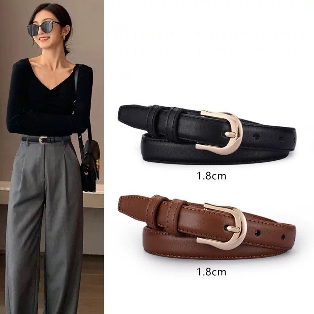 Women's PU Leather Belt with Keychain World Wholesale Accessories JK(2pu) - Image 4