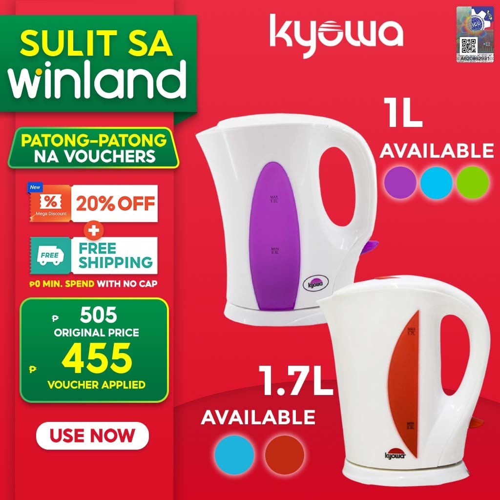 Shop kyowa electric kettle for Sale on Shopee Philippines