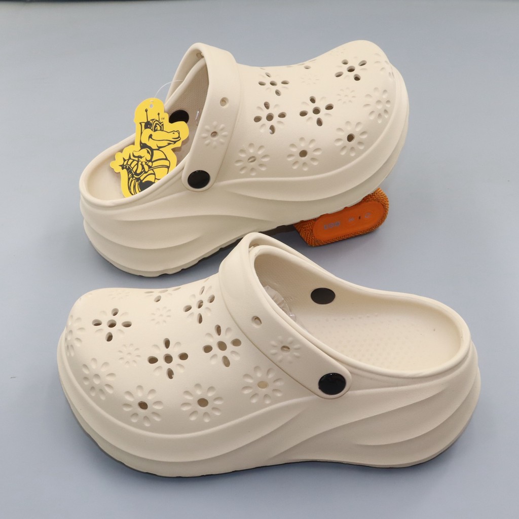 Calorie Clogs Anti-slip Lightweight Sandals 7.0CM Soft Comfortable Out/indoor Beach Sandals 8913 - Image 2