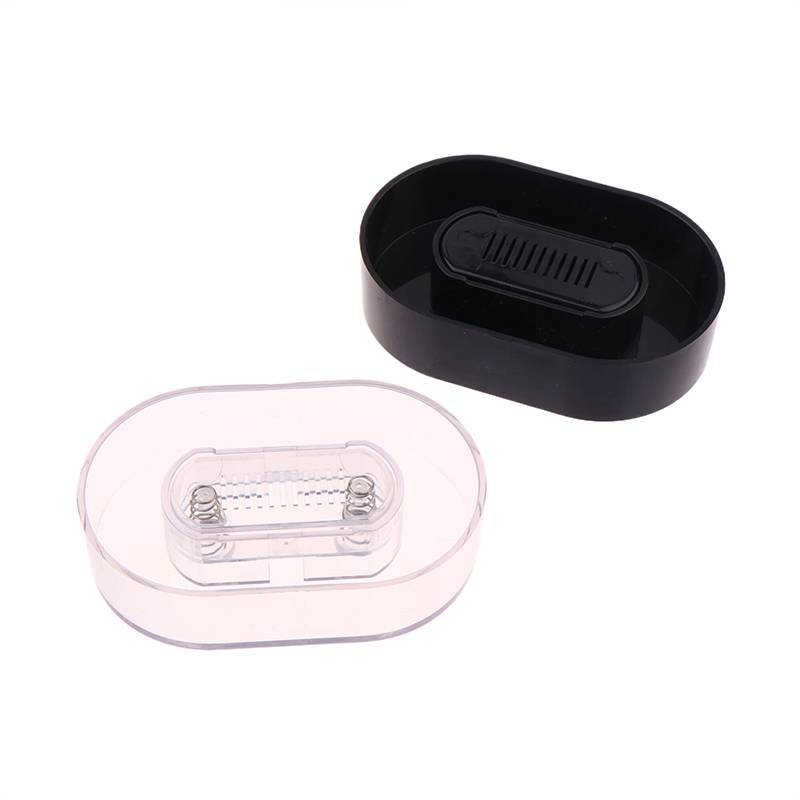 Rinser Cleaner for Head Shaving Razors Efficient Water Saving Plastic Rack - Image 5